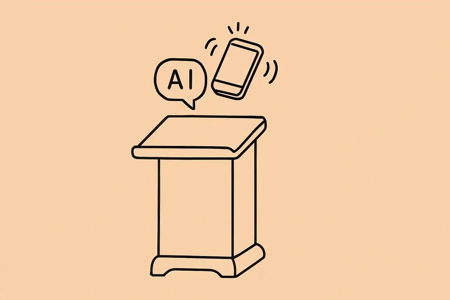 A host turns to answer a ringing phone at a restaurant host stand during service