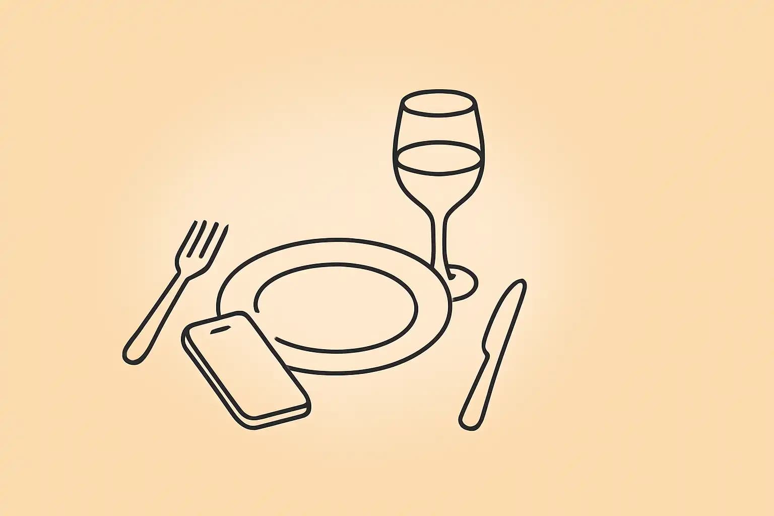 Independent restaurant table with warm lighting, representing the intersection of hospitality and digital discoverability