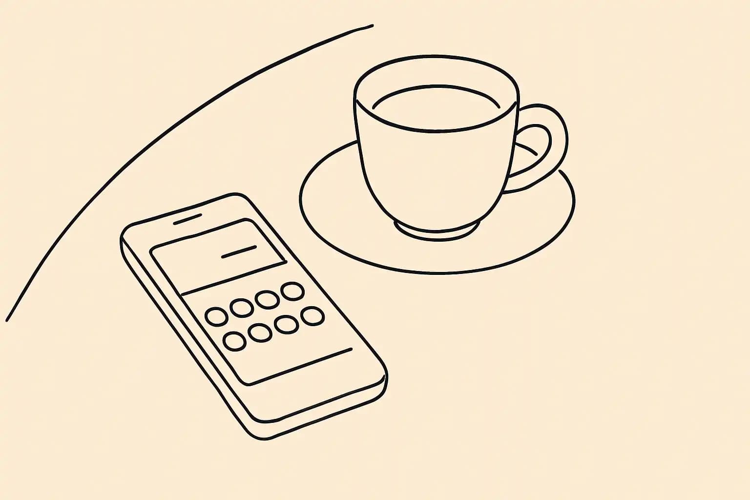 Phone showing digital loyalty wallet pass on a restaurant table
